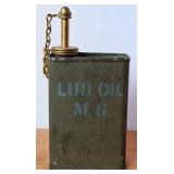 U.S. Military Machine Gun Lub. Oil Can