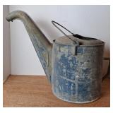Dover Galvanized Gooseneck Water Can, Vintage