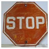 "STOP" Sign, Metal