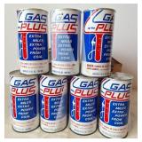 7 Cans Gas Plus, New/Old Stock