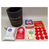 Check The Oil Koozie, Bonded Treasure Chips & More