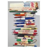 Gas Station Advertising Pens & Pencils
