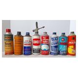 Automotive Cleaners & Lubricant Cans, Vintage
