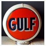Gulf Gas Pump Globe