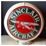 Sinclair Aircraft Gas Pump Globe