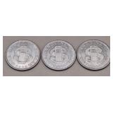 3 "One Gasoline Dollar" Trade Tokens