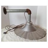 Aluminum Radial Wave Wall Mounted Light Fixture