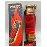 Presto "C B" Fire Extinguisher, Vintage