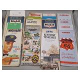 State Road Maps, Vintage