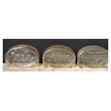 3 Gas Station Advertising Plastic Banks