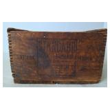 Standard Gauge MFG. Co. Wooden Crate, Vintage