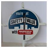 Mansfield Tire Advertising Tire Insert