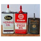 Case XX, Schwinn & Maytag Vintage Oil Cans