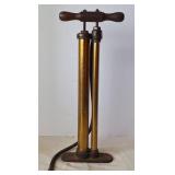 Double Cylinder Tire Pump, Antique