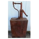 Phillips Lubester Hand Crank Oil Pump w/Tank