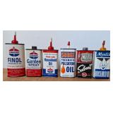 Standard, Pan-Am, Surge, Met-L-It & Mystik Cans