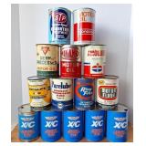 Motor Oil, Transmission & Hydraulic Fluid Cans