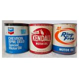 Ring Free, Chevron & Kendall 1 Gallon Motor Oil