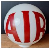 "AIR" Meter Glass Globe, Original