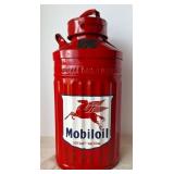 Ellisco Mobiloil 5-Gallon Oil Can