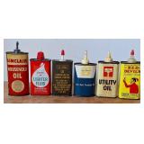 Military Oil Can, Sinclair, Fleet-Wing, Vantrol