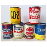Wringer Grease & Lubricant Cans, Vintage