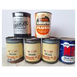 Winchester Oil Co. Grease Cans & Others