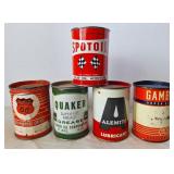Grease and Lubricant Cans, Vintage
