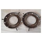 2 Original Bases For Gas Pump Globes