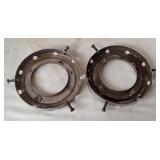 2 Original Bases For Gas Pump Globes