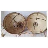 2 Electric Heat Lamps, Vintage