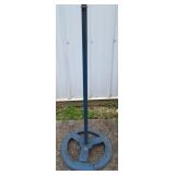 Postage Stamp Machine Steel Stand, Vintage