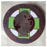 Lake Co. Medical Society IN MD License Plate