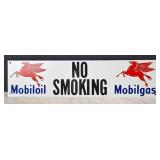 Mobiloil - Mobilgas No Smoking Metal Sign