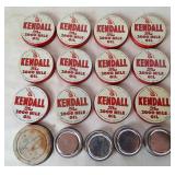 Kendall "The 2000 Mile Oil" Caps (12)