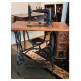 Antique Domestic Sewing Machine