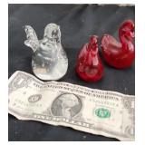 Glass Vintage Figurines