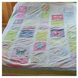 Vtg Bedspread/Quilt
