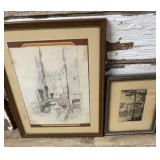 DuPont Etching "Bear Lake", Pencil  by S Engle