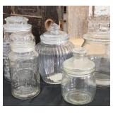 Vintage Peanut/Apothecary Jars