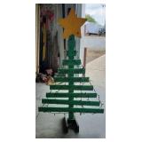 Wooden Christmas Tree Decor