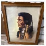 S. Garcia "Oh Great Spirit" Native American Print