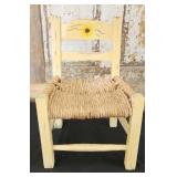 Folk Art Primitive Child/Doll Chair