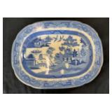 VTG Blue Willow Platter