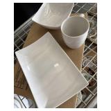 IKEA Plates4, Cereal Bowls 4, cup 1 AH Farmhouse