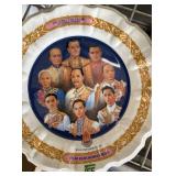 Japanese Hand Painted Plate, Plate of Royal Thai