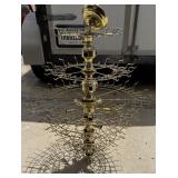 Mid-Century Gold Finish Chandelier 26 Lights