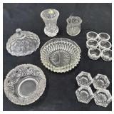 Zajecar 24% Leaded Crystal Vase, Salt Cellars