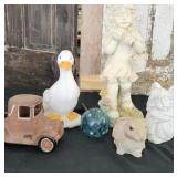 Concrete Duck & Yard Decor