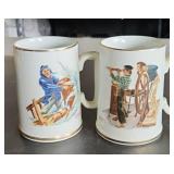 Norman Rockwell Mugs